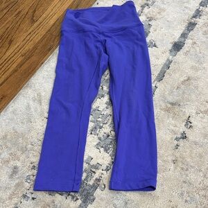 Lululemon high waist capri Leggings size 4